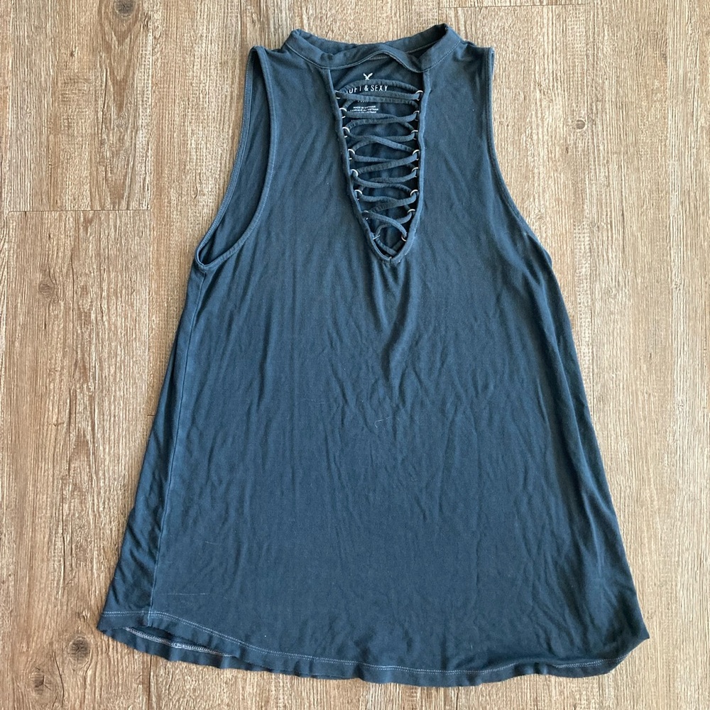 Lace-Up Tank